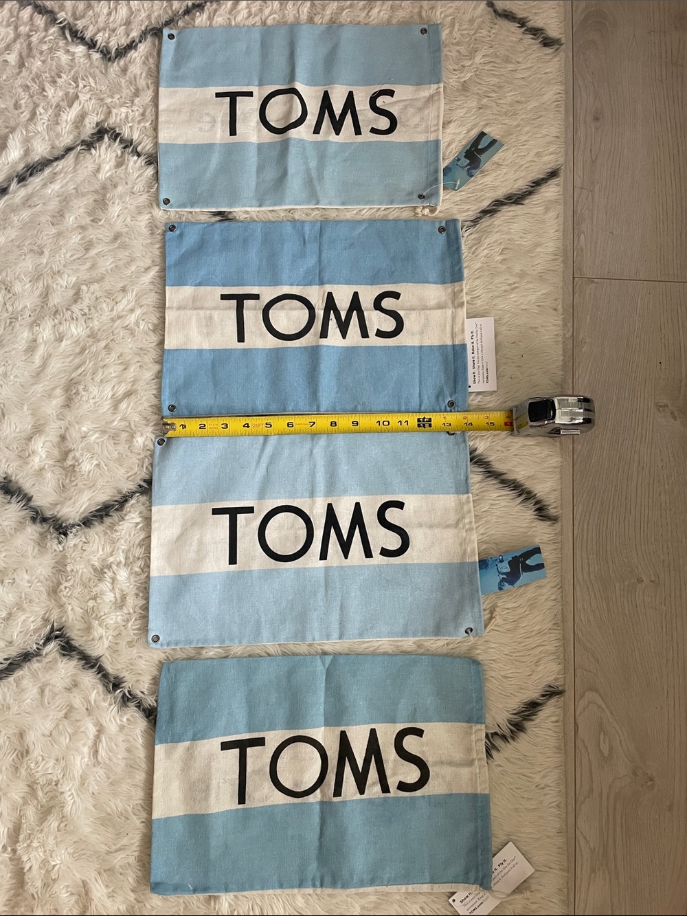 Toms Shoes Dust-bags NWT